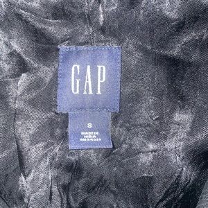 Black corduroy Gap Peacoat